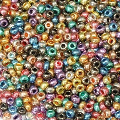 Seed Beads Mixes White Clear 100g