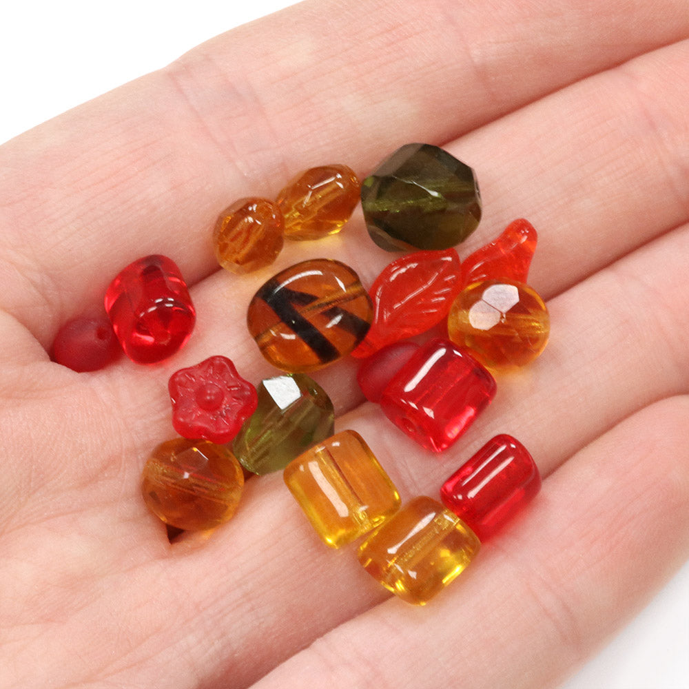 Red Glass Mix - Pack of 200g