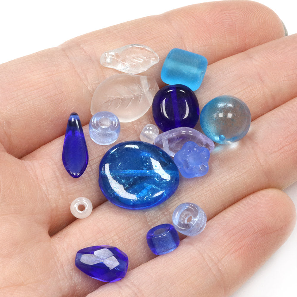 Blue Glass Mix - Pack of 200g