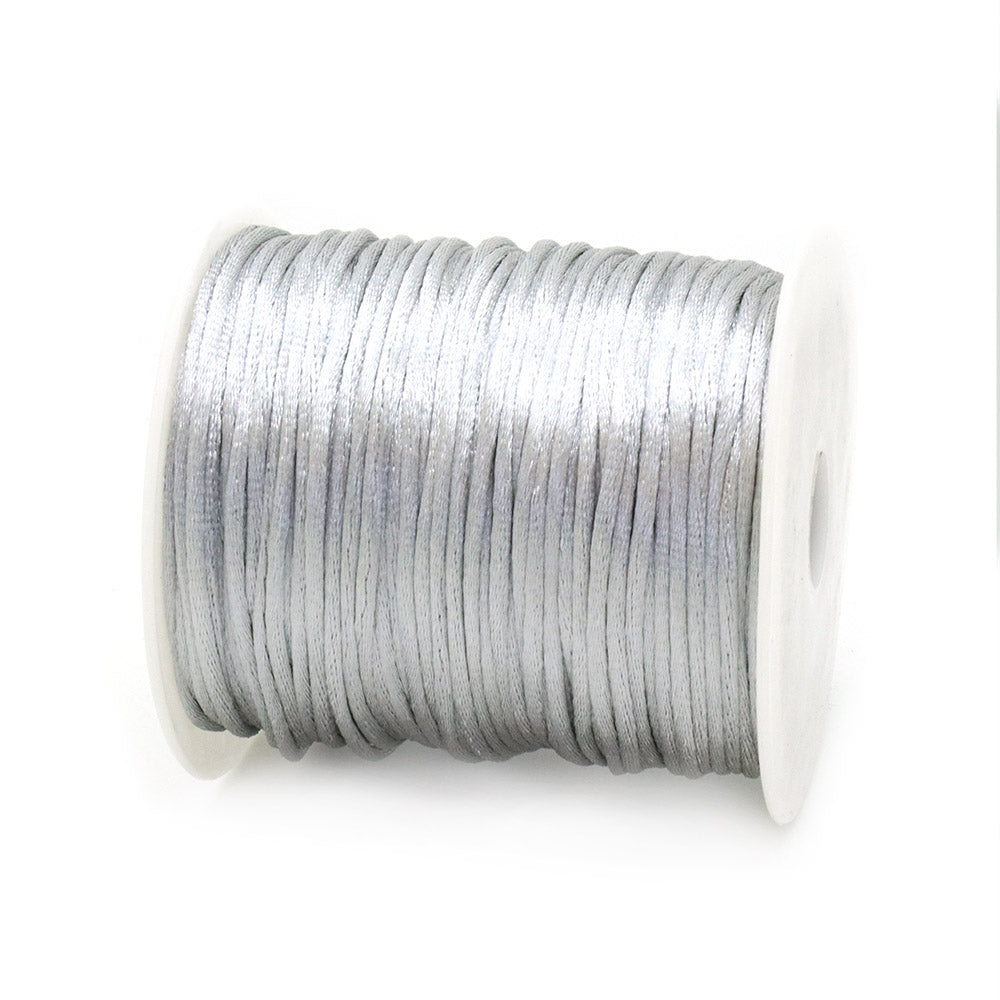 Silver Rat Tail 2mm-Reel of 100yds