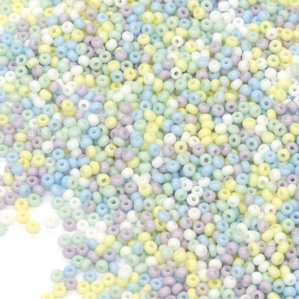 Seed Bead Sherbert Pip Mix 11/0 - Pack of 50g