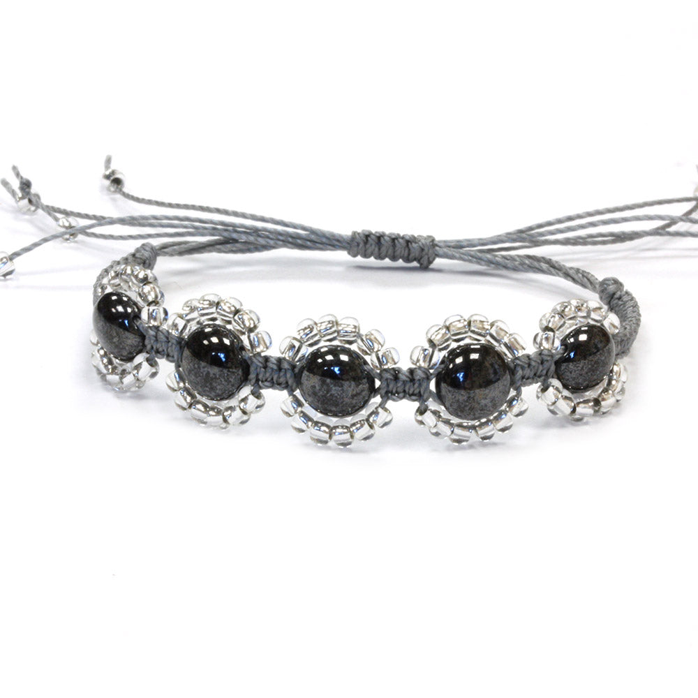 Sodalite Gemstone Macrame Bracelet Making Kit | Julz Beads UK