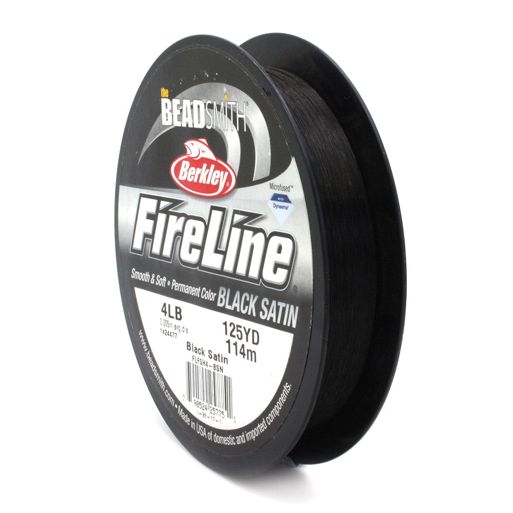 Fireline 4lb Black 0.12mm - Reel of 114 metres